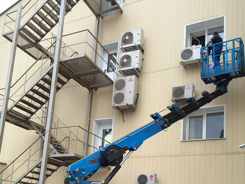 Фото обслуживания кондиционеров