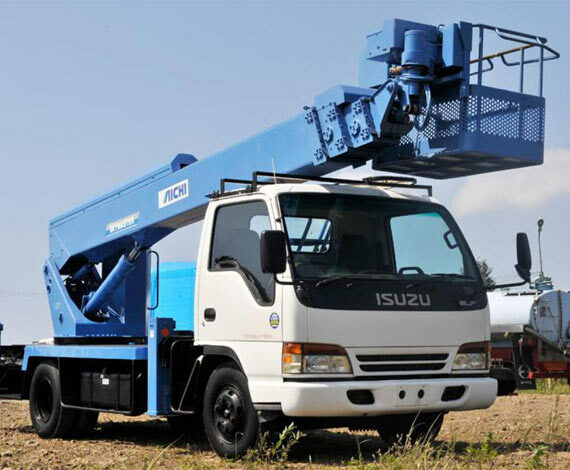 фото автовышки isuzu в аренду