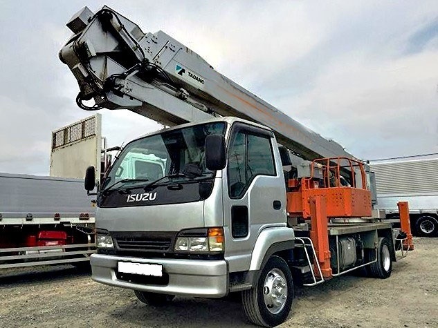 фото автовышки isuzu forward в аренду