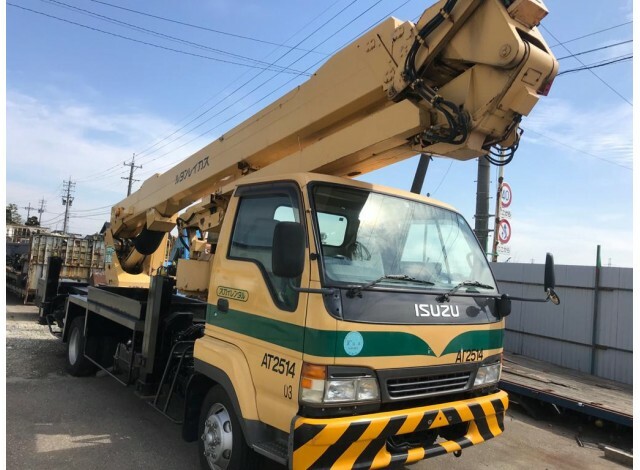 фото автовышки isuzu juston в аренду